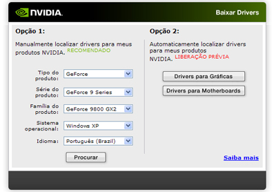 Detectar driver 2024 nvidia automatico